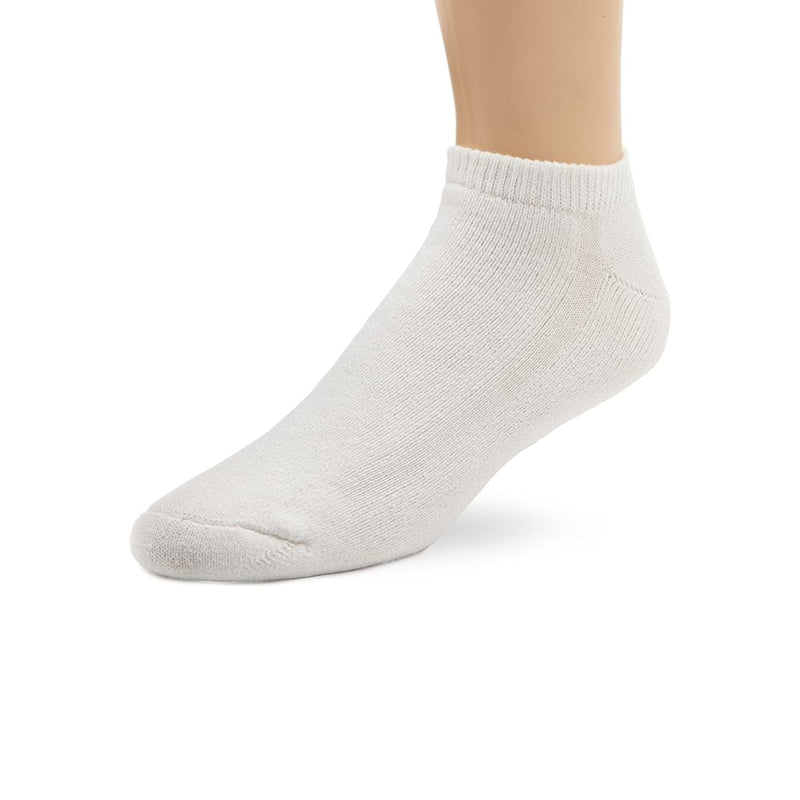 Wigwam Whirlwind Low Cut Sock 2 Pack - White - Large - lauxsportinggoods