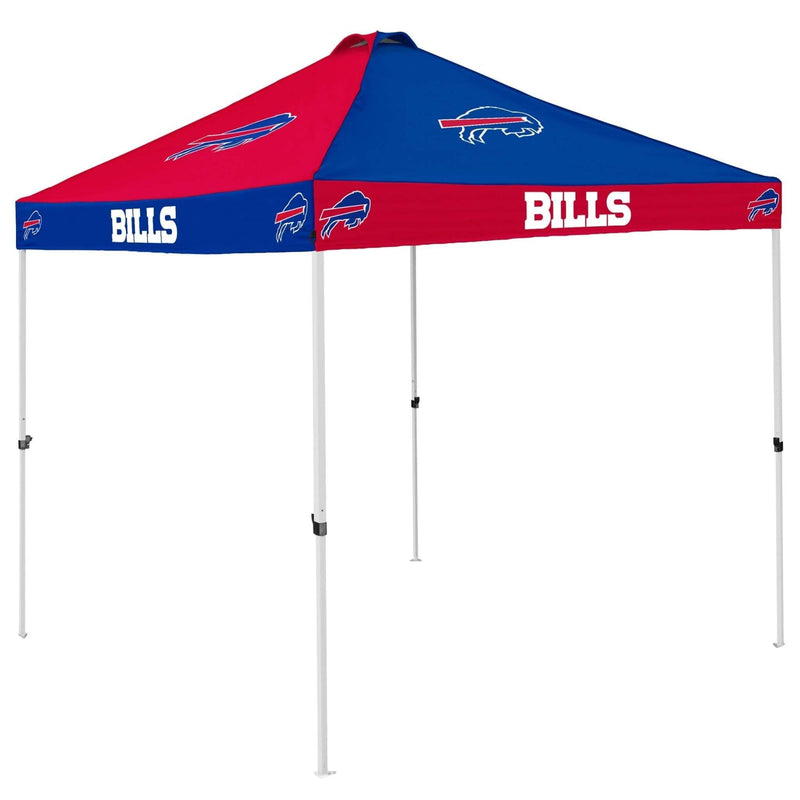 Logo Brands Buffalo Bills Checkerboard Tent - 9 x 9 ft - lauxsportinggoods