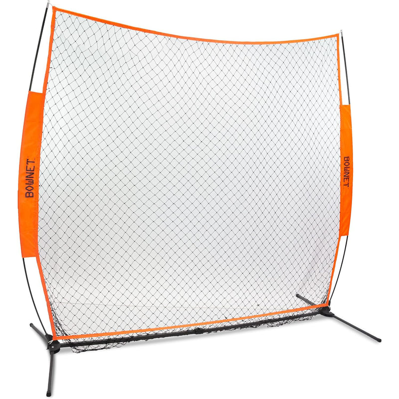 Bownet - Soft Toss X Portable Baseball/Softball Net w/ X-Tending Frame - lauxsportinggoods