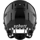 Schutt F7 VTD Collegiate Adult Football Helmet w/ Cage - Black - lauxsportinggoods