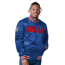 Starter Men's Buffalo Bills Closer Reversible Varsity Jacket - lauxsportinggoods