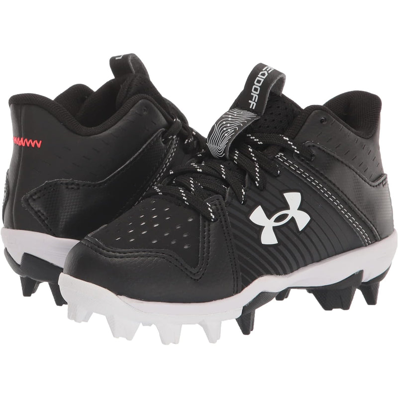 Under Armour Boy's UA Leadoff Mid RM Jr. Baseball Cleats - lauxsportinggoods