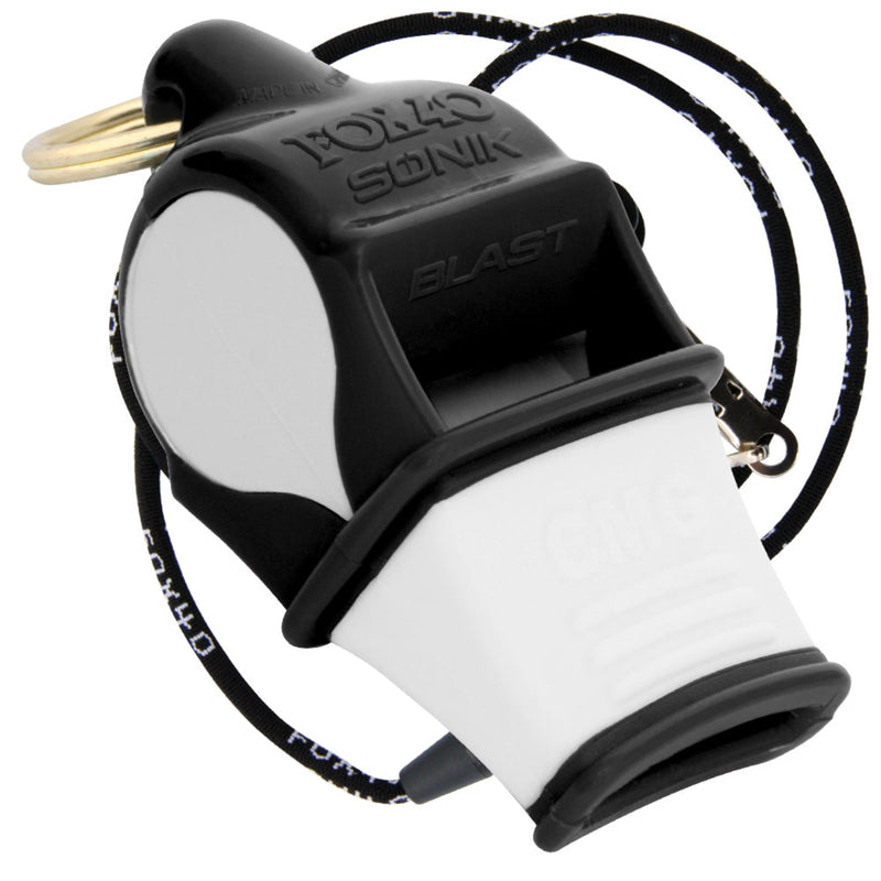 Fox 40 - 120 dB Sonik Blast CMG Safety Whistle w/ Breakaway Lanyard - lauxsportinggoods