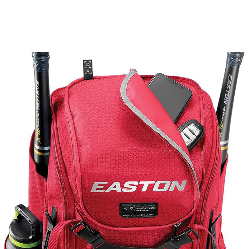 Used Easton Walk-Off NX Backpack Equipment Bag  - Red - lauxsportinggoods