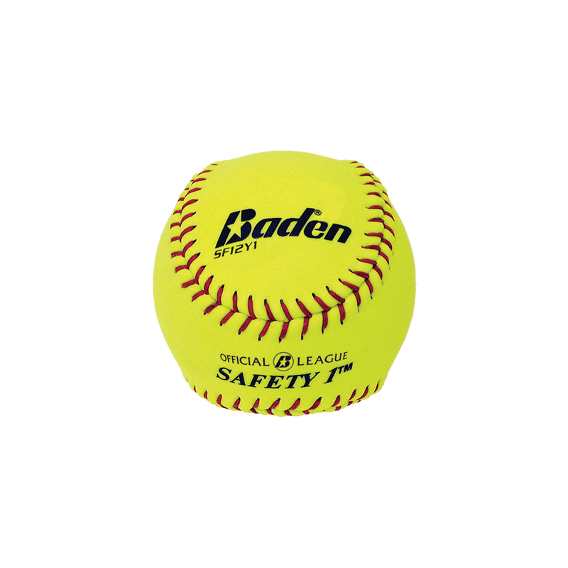 Baden High Visibility Safety Softballs - 12 inch - lauxsportinggoods