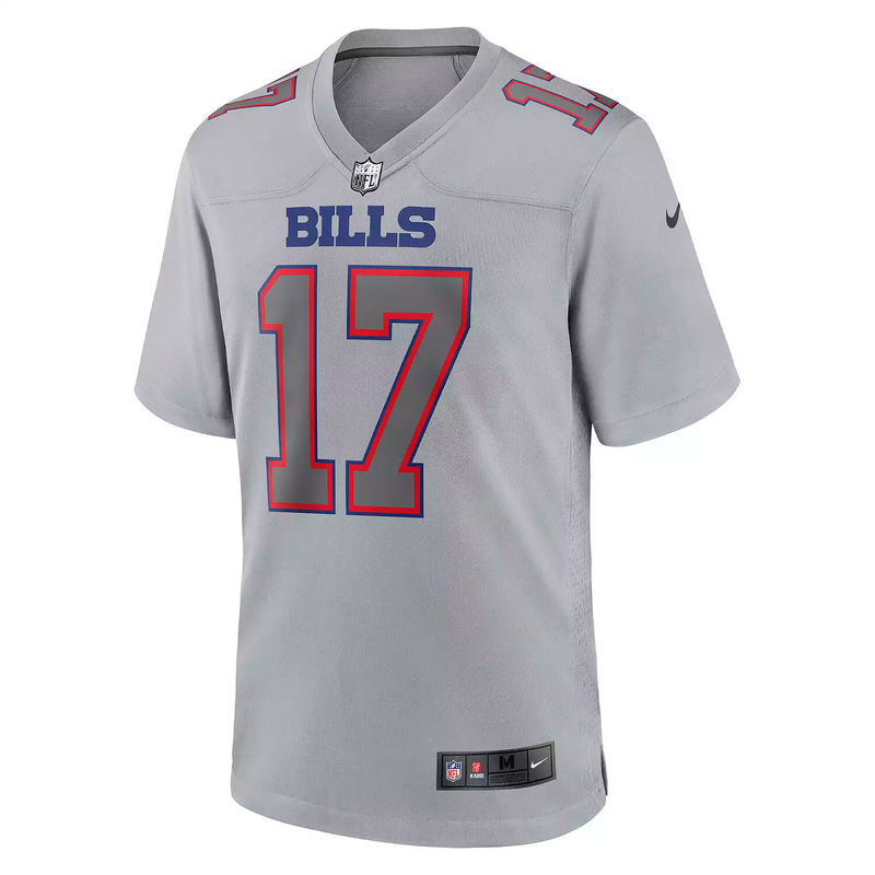 Fanatics Nike Men's Buffalo Bills Josh Allen Atmosphere Fashion Game Jersey - lauxsportinggoods