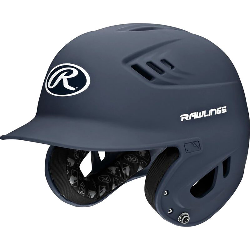 Rawlings 1-Tone Velo Matte Batting Helmet Junior (6 3/8" - 7 1/8") - lauxsportinggoods