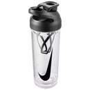 Nike Tr Hypercharge Shaker Bottle - Clear/Black - 24 Oz - lauxsportinggoods