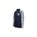 Outerstuff Boy's New York Yankee Fast Track Raglan Half-Zip Pullover Jacket - lauxsportinggoods