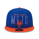 New Era New York Mets M 950 HeadLine E3 Cap - Blue - lauxsportinggoods