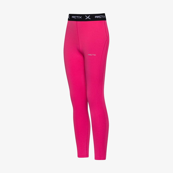 Open Box Arctix Girl's Dynamic Base Layer Bottom - Fuchsia - XS