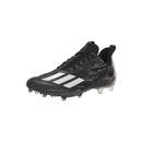 Open Box Adidas Adizero Low Mens Athletic Football Cleats - Black/White - 14 - lauxsportinggoods