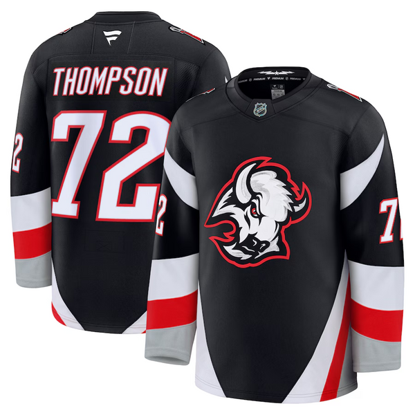 Fanatics Nike NHL Buffalo Sabres Premium Alternate 2024 Tage Thompson #72 Jersey