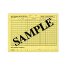 Big Red B5190 Football Stat Book - lauxsportinggoods