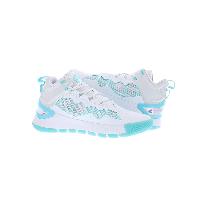 Open Box Adidas Unisex-Adult D.O.N. Issue 3 Basketball Shoes - White / Teal - 10 - lauxsportinggoods