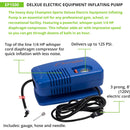 Champion Sports - Deluxe Electric Inflating Pump - lauxsportinggoods