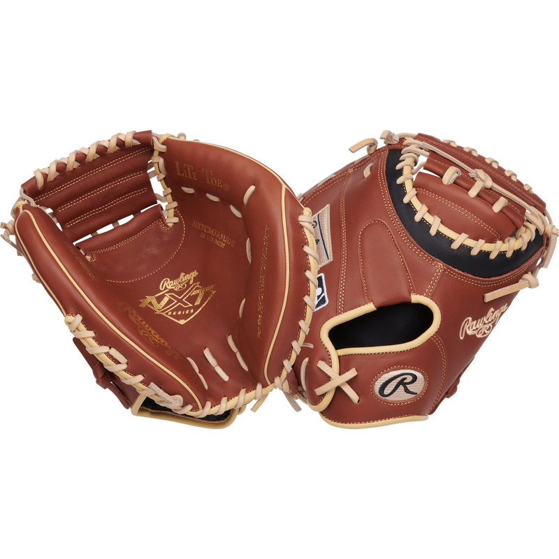 Rawlings NXT Series Catchers Mitt 32.5-Inch Baseball Glove - RHT - Tan