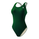 TYR Sport Girl's Solid Maxback Swim Suit - lauxsportinggoods