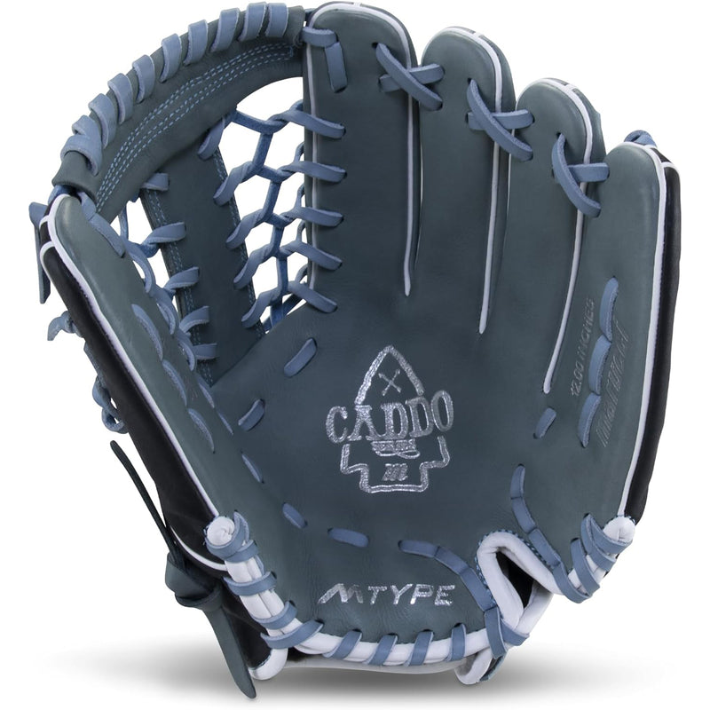 Marucci Youth Caddo Fastpitch 12 Basket T Web Glove - Gray