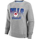Fanatics Buffalo Bills Hit Hard Crewneck Fleece Pullover - lauxsportinggoods