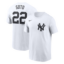 Fanatics Nike Men's 2024 New York Yankees Juan Soto Plain Jersey Tee - lauxsportinggoods