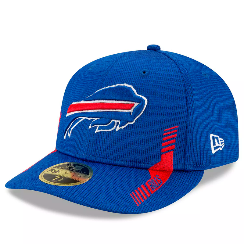 New Era Buffalo Bills 2021 NFL Sideline Home Low Profile 59FIFTY Fitted Hat - Royal - lauxsportinggoods