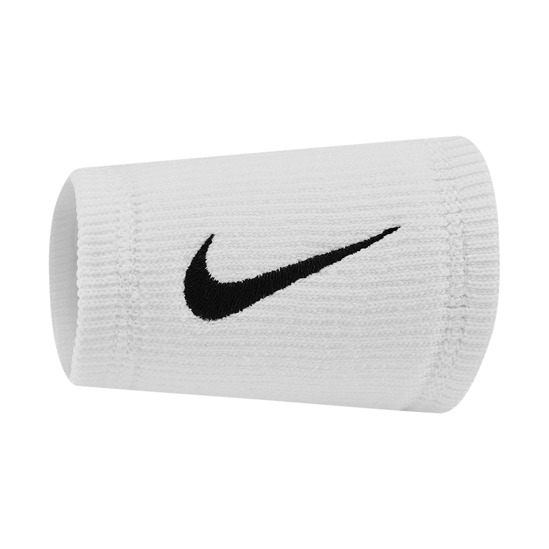 Nike Unisex Elite Doublewide Wristbands - 2 Pack