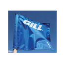 Gill Athletics 9660 Cross Country Directional Flag Pole - Blue - Straight - lauxsportinggoods
