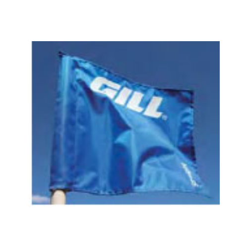 Gill Athletics 9660 Cross Country Directional Flag Pole - Blue - Straight