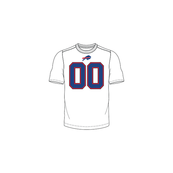 Fanatics Nike Men's Buffalo Bills Josh Allen #17 T-Shirt - White