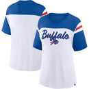Fanatics Buffalo Bills Cheer Chant Biblend Short Sleeve Fashion Top - lauxsportinggoods