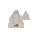 New Era Buffalo Bills Trendy Tone 19957 Womens Statement Cuffed Knit Hat - lauxsportinggoods