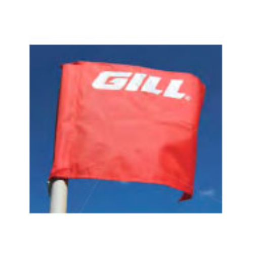 Gill Athletics 9650 Cross Country Directional Flag Pole - Red - Left Turn