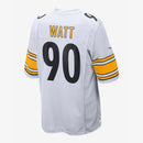 Fanatics Nike Men's Pittsburgh Steelers T.J. Watt Game Jersey - White - lauxsportinggoods