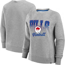 Fanatics Buffalo Bills Hit Hard Crewneck Fleece Pullover - lauxsportinggoods