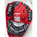 Open Box Champro Optimus Rubberized Matte Catcher's Helmet-SCARLET BODY - lauxsportinggoods