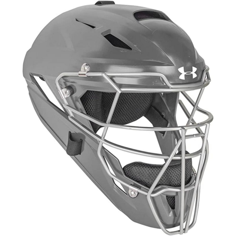 Under Armour Converge Solid Molded Catching Mask - lauxsportinggoods