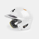 Used Under Armour Converge Molded Batting Helmet-Youth-White - lauxsportinggoods