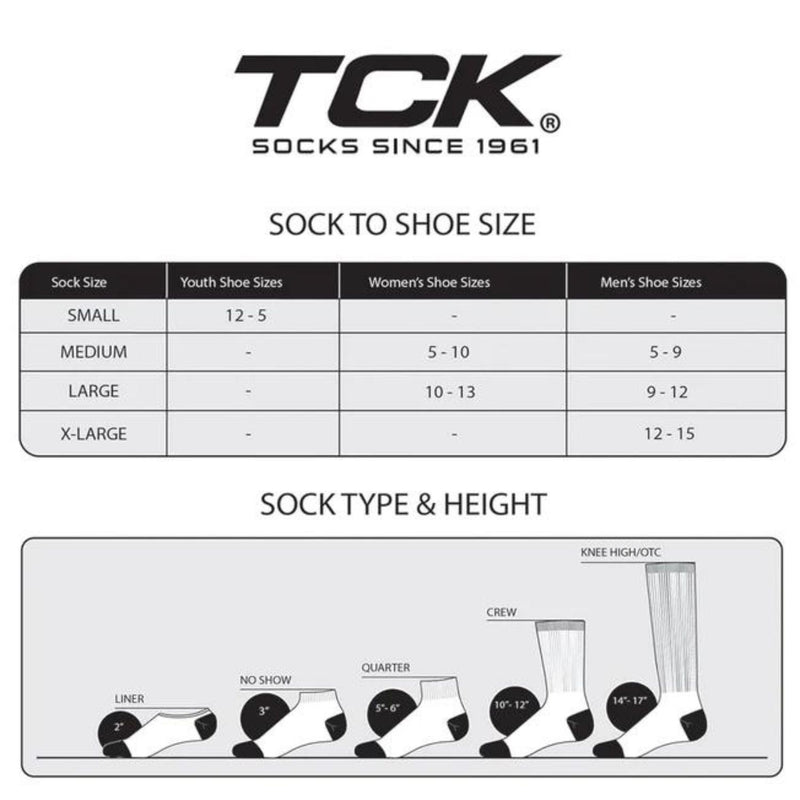 TCK Sports Champion Over-Calf Socks - lauxsportinggoods
