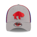 New Era Buffalo Bills 3930PIPE E3 Retro Logo Cap - Royal/Grey - lauxsportinggoods