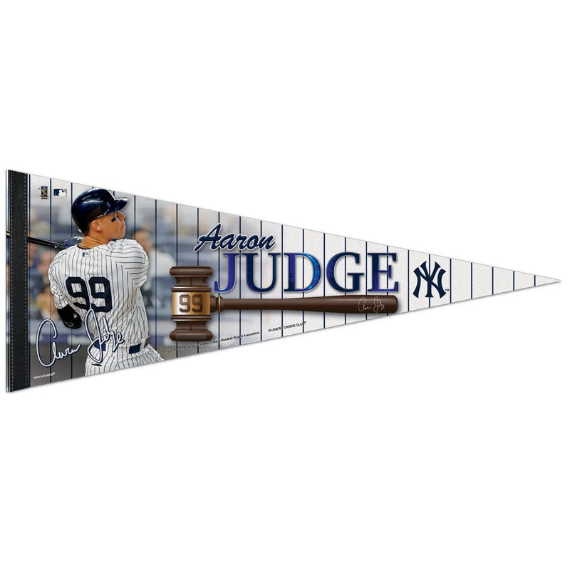 Wincraft New York Yankees Aaron Judge Premium Pennant - 12 x 30 inch - lauxsportinggoods