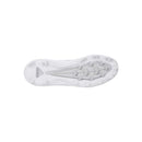 Used Adidas Women's PureHustle 2.0 MD Baseball Cleats - White/Silver - 6 - lauxsportinggoods