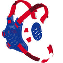 Open Box Cliff Keen - F5 Tornado Series Wrestling Headgear - Royal/White/Scarlet - lauxsportinggoods