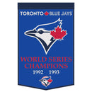 Wincraft Toronto Blue Jays Wool Banner - 24 x 38 inch - lauxsportinggoods