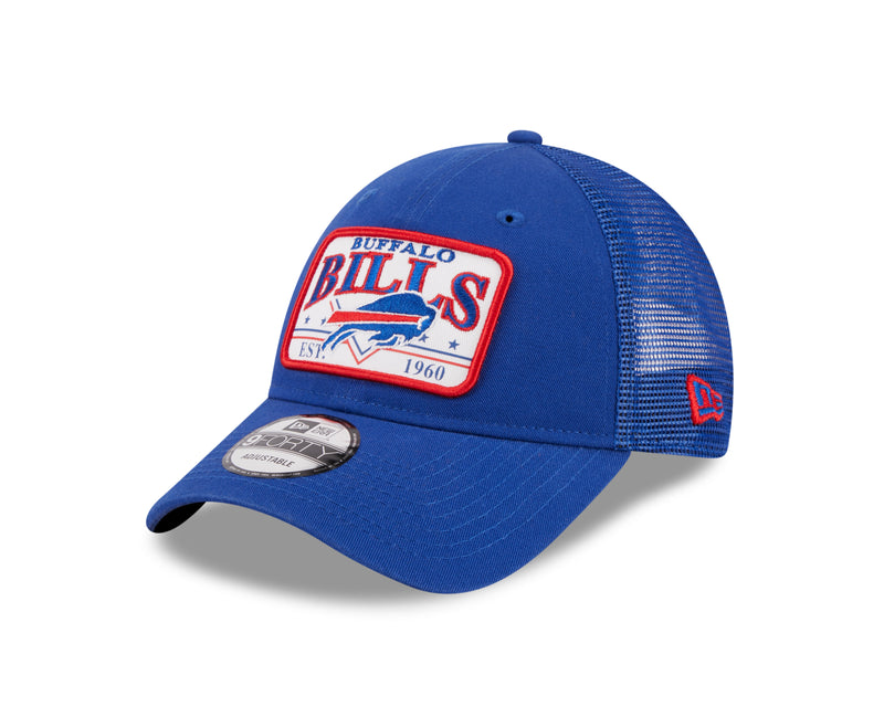 New Era Buffalo Bills M 940 Plate E3 Cap - Blue - lauxsportinggoods