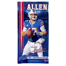 Wincraft Buffalo Bills Spectra Beach Towel 30" x 60" Josh Allen - lauxsportinggoods