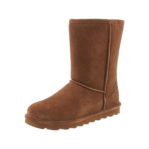 Open Box BEARPAW BP-1962-11 Women's Elle Short HICKORY BOOT Size: 11 - lauxsportinggoods