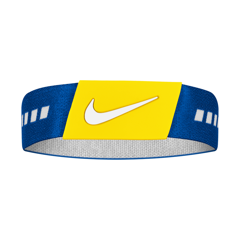 Nike Unisex Baller Band - Rush Blue/Amarillo/White - lauxsportinggoods