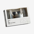 Nike Vapor Football Eye Shield Chrome - Black Iridescent/White - lauxsportinggoods