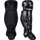 Open Box Champro Optimus MVP Leg Guards Senior League 14.5 Shin Length-‎Black - lauxsportinggoods
